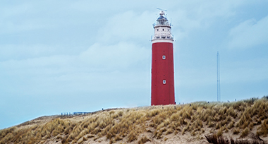 Vuurtoren nabij De Koog Texel